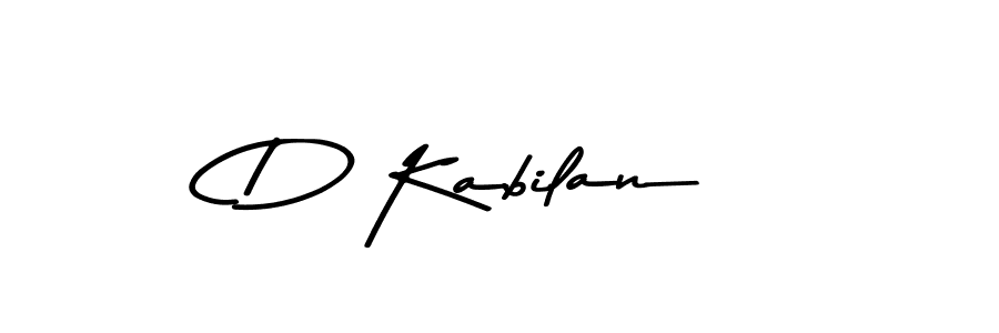 Similarly Asem Kandis PERSONAL USE is the best handwritten signature design. Signature creator online .You can use it as an online autograph creator for name D Kabilan. D Kabilan signature style 9 images and pictures png