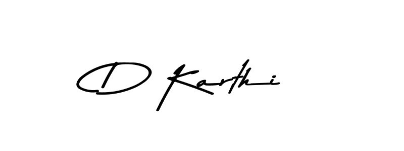D Karthi stylish signature style. Best Handwritten Sign (Asem Kandis PERSONAL USE) for my name. Handwritten Signature Collection Ideas for my name D Karthi. D Karthi signature style 9 images and pictures png