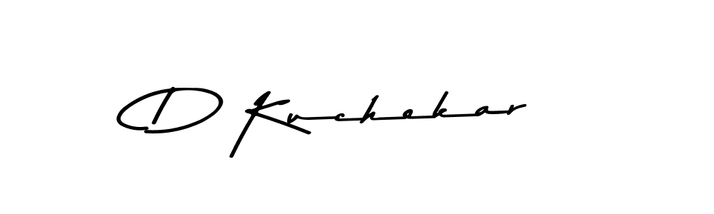 This is the best signature style for the D Kuchekar name. Also you like these signature font (Asem Kandis PERSONAL USE). Mix name signature. D Kuchekar signature style 9 images and pictures png