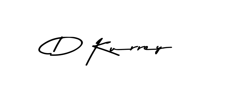 Use a signature maker to create a handwritten signature online. With this signature software, you can design (Asem Kandis PERSONAL USE) your own signature for name D Kurrey. D Kurrey signature style 9 images and pictures png