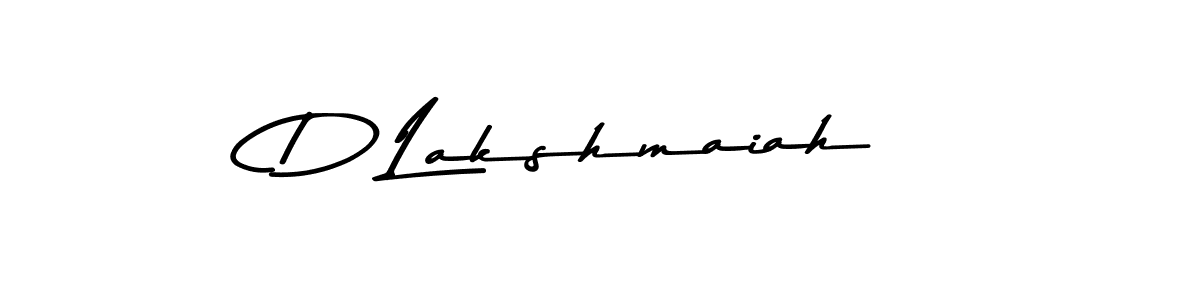 Make a beautiful signature design for name D Lakshmaiah. Use this online signature maker to create a handwritten signature for free. D Lakshmaiah signature style 9 images and pictures png