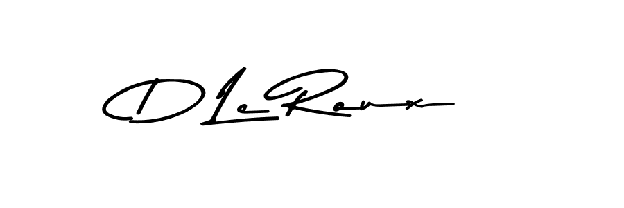 Asem Kandis PERSONAL USE is a professional signature style that is perfect for those who want to add a touch of class to their signature. It is also a great choice for those who want to make their signature more unique. Get D Le Roux name to fancy signature for free. D Le Roux signature style 9 images and pictures png
