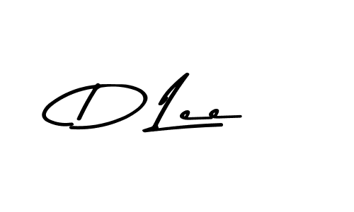 Design your own signature with our free online signature maker. With this signature software, you can create a handwritten (Asem Kandis PERSONAL USE) signature for name D Lee. D Lee signature style 9 images and pictures png