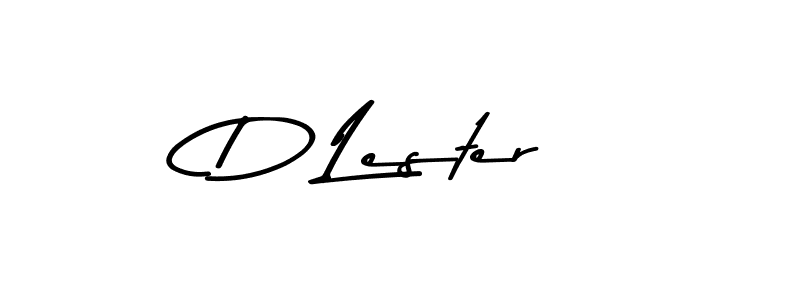 How to make D Lester signature? Asem Kandis PERSONAL USE is a professional autograph style. Create handwritten signature for D Lester name. D Lester signature style 9 images and pictures png