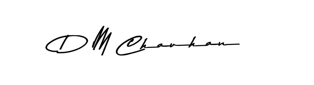 Similarly Asem Kandis PERSONAL USE is the best handwritten signature design. Signature creator online .You can use it as an online autograph creator for name D M Chauhan. D M Chauhan signature style 9 images and pictures png