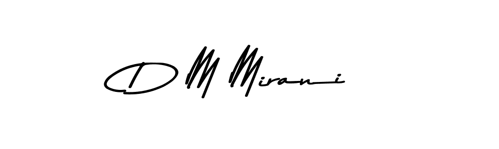 Similarly Asem Kandis PERSONAL USE is the best handwritten signature design. Signature creator online .You can use it as an online autograph creator for name D M Mirani. D M Mirani signature style 9 images and pictures png