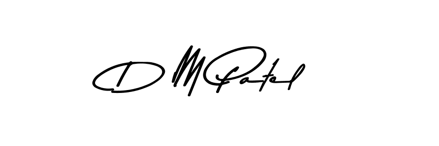 How to make D M Patel signature? Asem Kandis PERSONAL USE is a professional autograph style. Create handwritten signature for D M Patel name. D M Patel signature style 9 images and pictures png