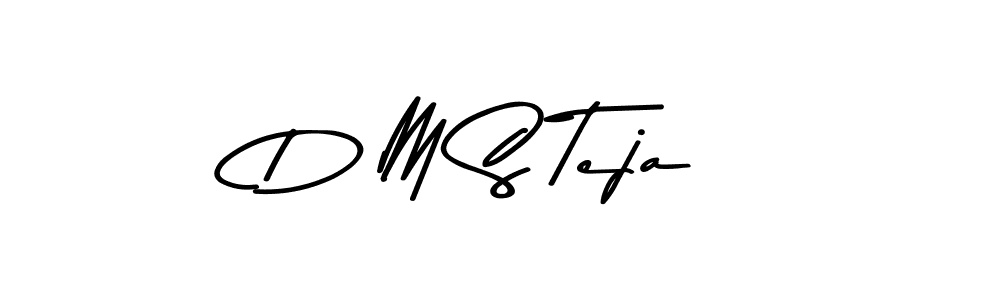 Asem Kandis PERSONAL USE is a professional signature style that is perfect for those who want to add a touch of class to their signature. It is also a great choice for those who want to make their signature more unique. Get D M S Teja name to fancy signature for free. D M S Teja signature style 9 images and pictures png