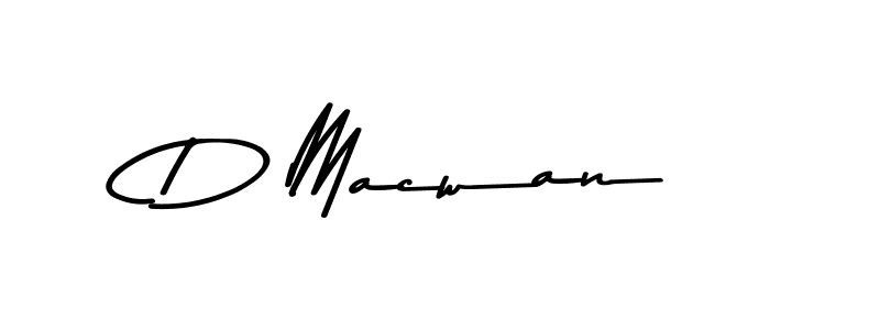 Also You can easily find your signature by using the search form. We will create D Macwan name handwritten signature images for you free of cost using Asem Kandis PERSONAL USE sign style. D Macwan signature style 9 images and pictures png