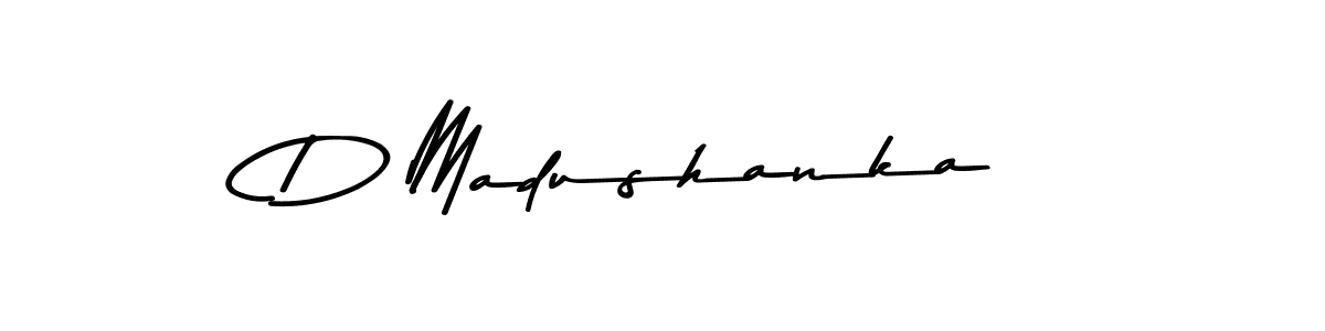 Also we have D Madushanka name is the best signature style. Create professional handwritten signature collection using Asem Kandis PERSONAL USE autograph style. D Madushanka signature style 9 images and pictures png