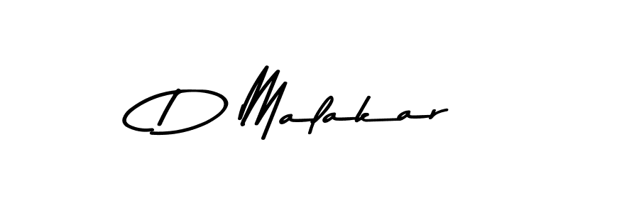 D Malakar stylish signature style. Best Handwritten Sign (Asem Kandis PERSONAL USE) for my name. Handwritten Signature Collection Ideas for my name D Malakar. D Malakar signature style 9 images and pictures png