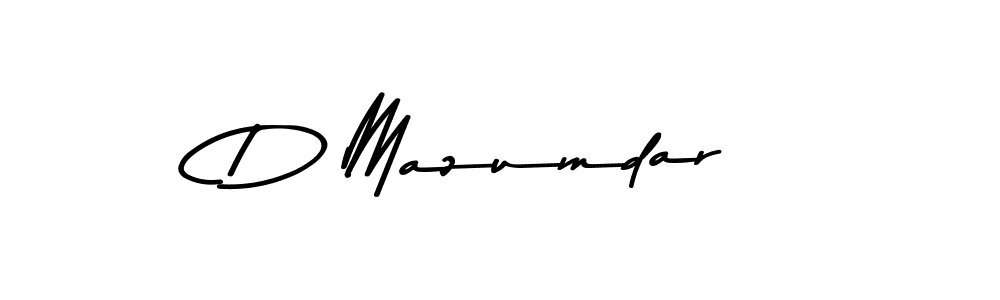 How to make D Mazumdar signature? Asem Kandis PERSONAL USE is a professional autograph style. Create handwritten signature for D Mazumdar name. D Mazumdar signature style 9 images and pictures png