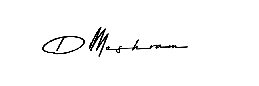 You can use this online signature creator to create a handwritten signature for the name D Meshram. This is the best online autograph maker. D Meshram signature style 9 images and pictures png