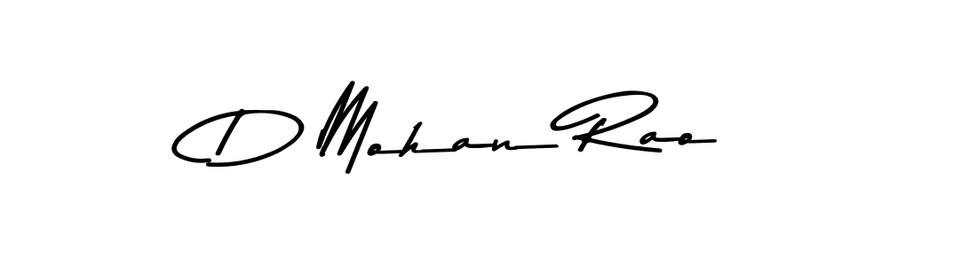 Use a signature maker to create a handwritten signature online. With this signature software, you can design (Asem Kandis PERSONAL USE) your own signature for name D Mohan Rao. D Mohan Rao signature style 9 images and pictures png