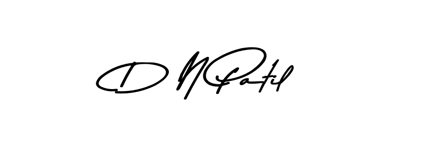 Asem Kandis PERSONAL USE is a professional signature style that is perfect for those who want to add a touch of class to their signature. It is also a great choice for those who want to make their signature more unique. Get D N Patil name to fancy signature for free. D N Patil signature style 9 images and pictures png