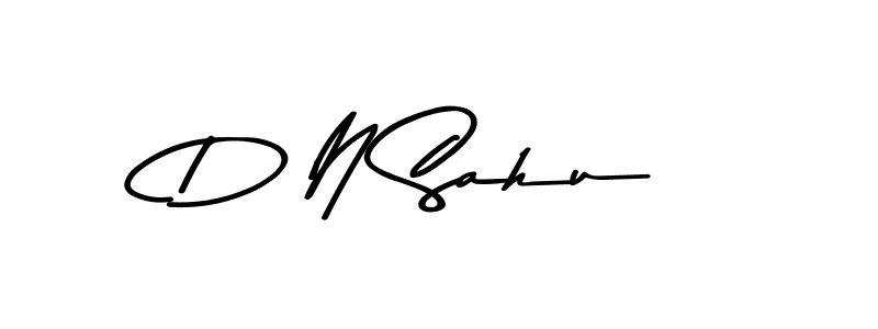 Use a signature maker to create a handwritten signature online. With this signature software, you can design (Asem Kandis PERSONAL USE) your own signature for name D N Sahu. D N Sahu signature style 9 images and pictures png
