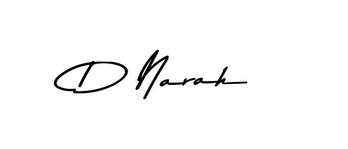 Best and Professional Signature Style for D Narah. Asem Kandis PERSONAL USE Best Signature Style Collection. D Narah signature style 9 images and pictures png
