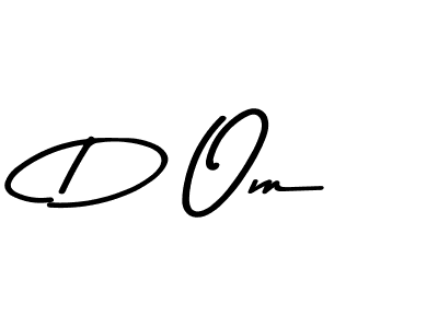 D Om stylish signature style. Best Handwritten Sign (Asem Kandis PERSONAL USE) for my name. Handwritten Signature Collection Ideas for my name D Om. D Om signature style 9 images and pictures png