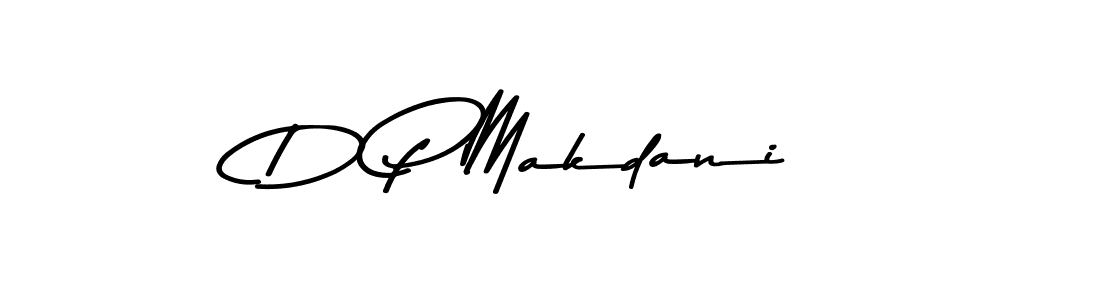 How to make D P Makdani signature? Asem Kandis PERSONAL USE is a professional autograph style. Create handwritten signature for D P Makdani name. D P Makdani signature style 9 images and pictures png