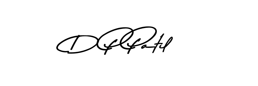 Design your own signature with our free online signature maker. With this signature software, you can create a handwritten (Asem Kandis PERSONAL USE) signature for name D P Patil. D P Patil signature style 9 images and pictures png