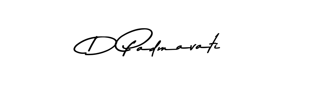 Design your own signature with our free online signature maker. With this signature software, you can create a handwritten (Asem Kandis PERSONAL USE) signature for name D Padmavati. D Padmavati signature style 9 images and pictures png