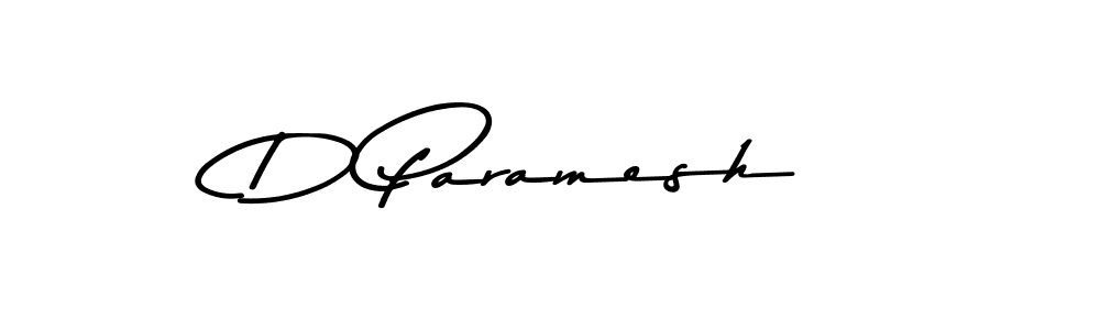 Design your own signature with our free online signature maker. With this signature software, you can create a handwritten (Asem Kandis PERSONAL USE) signature for name D Paramesh. D Paramesh signature style 9 images and pictures png