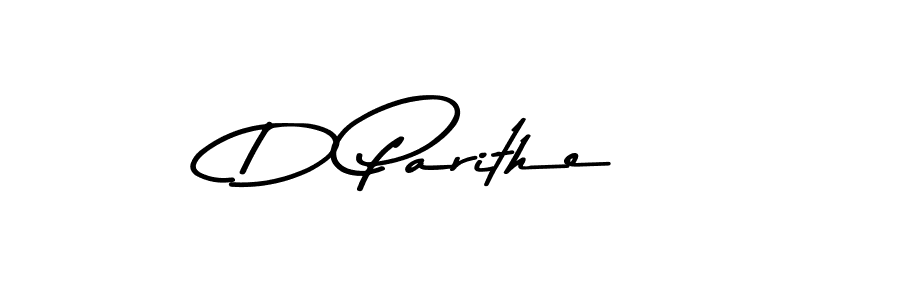 Design your own signature with our free online signature maker. With this signature software, you can create a handwritten (Asem Kandis PERSONAL USE) signature for name D Parithe. D Parithe signature style 9 images and pictures png