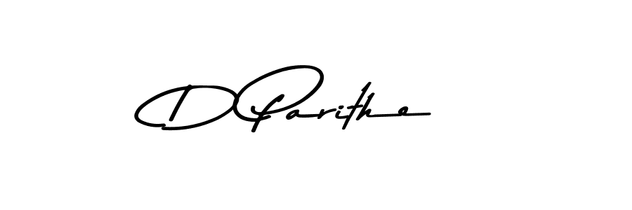 Design your own signature with our free online signature maker. With this signature software, you can create a handwritten (Asem Kandis PERSONAL USE) signature for name D Parithe. D Parithe signature style 9 images and pictures png