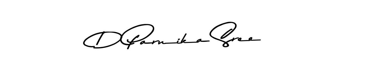 Also we have D Parnika Sree name is the best signature style. Create professional handwritten signature collection using Asem Kandis PERSONAL USE autograph style. D Parnika Sree signature style 9 images and pictures png