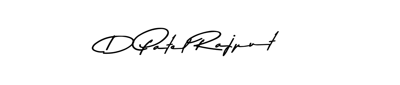 D Patel Rajput stylish signature style. Best Handwritten Sign (Asem Kandis PERSONAL USE) for my name. Handwritten Signature Collection Ideas for my name D Patel Rajput. D Patel Rajput signature style 9 images and pictures png