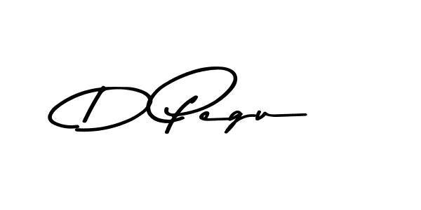 D Pegu stylish signature style. Best Handwritten Sign (Asem Kandis PERSONAL USE) for my name. Handwritten Signature Collection Ideas for my name D Pegu. D Pegu signature style 9 images and pictures png