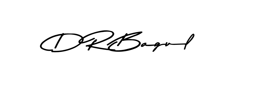 How to make D R Bagul signature? Asem Kandis PERSONAL USE is a professional autograph style. Create handwritten signature for D R Bagul name. D R Bagul signature style 9 images and pictures png