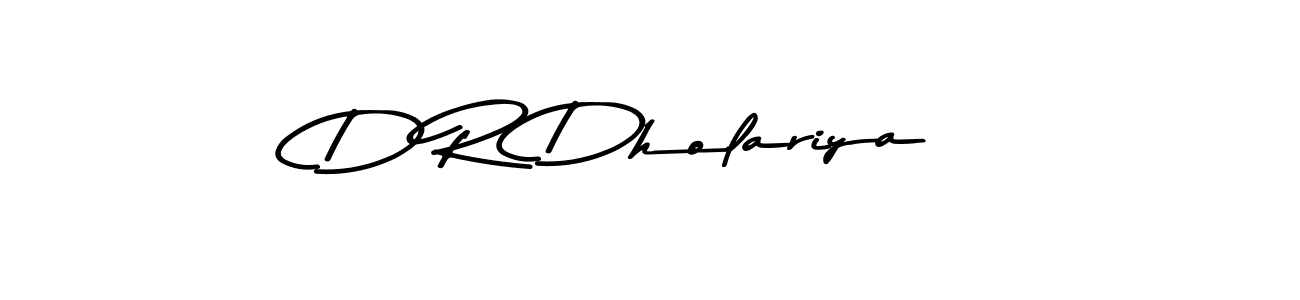 Similarly Asem Kandis PERSONAL USE is the best handwritten signature design. Signature creator online .You can use it as an online autograph creator for name D R Dholariya. D R Dholariya signature style 9 images and pictures png