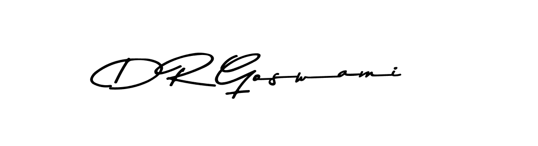 How to make D R Goswami signature? Asem Kandis PERSONAL USE is a professional autograph style. Create handwritten signature for D R Goswami name. D R Goswami signature style 9 images and pictures png