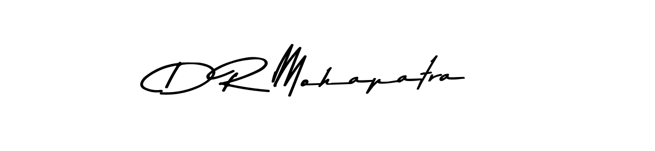 How to make D R Mohapatra name signature. Use Asem Kandis PERSONAL USE style for creating short signs online. This is the latest handwritten sign. D R Mohapatra signature style 9 images and pictures png