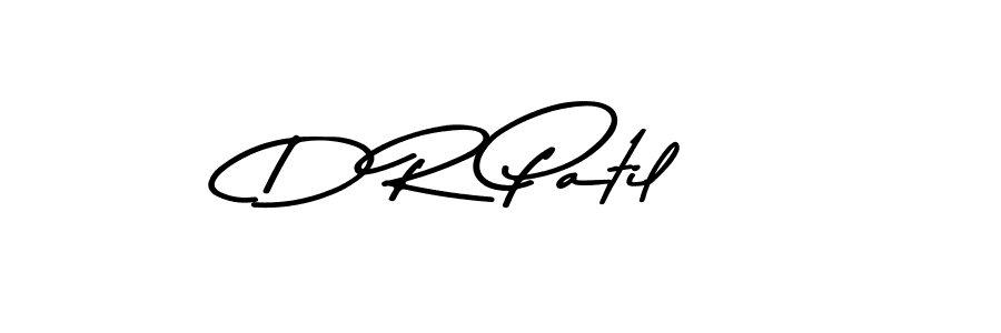 The best way (Asem Kandis PERSONAL USE) to make a short signature is to pick only two or three words in your name. The name D R Patil include a total of six letters. For converting this name. D R Patil signature style 9 images and pictures png