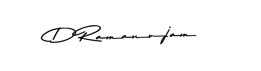 The best way (Asem Kandis PERSONAL USE) to make a short signature is to pick only two or three words in your name. The name D Ramanujam include a total of six letters. For converting this name. D Ramanujam signature style 9 images and pictures png