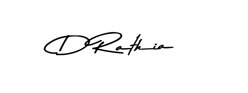 Also we have D Rathia name is the best signature style. Create professional handwritten signature collection using Asem Kandis PERSONAL USE autograph style. D Rathia signature style 9 images and pictures png