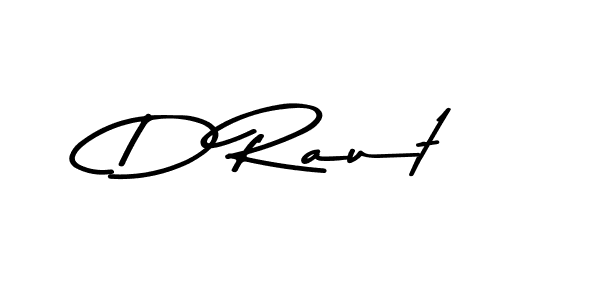 How to make D Raut signature? Asem Kandis PERSONAL USE is a professional autograph style. Create handwritten signature for D Raut name. D Raut signature style 9 images and pictures png