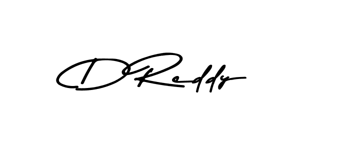 D Reddy stylish signature style. Best Handwritten Sign (Asem Kandis PERSONAL USE) for my name. Handwritten Signature Collection Ideas for my name D Reddy. D Reddy signature style 9 images and pictures png