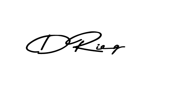 Also we have D Rieg name is the best signature style. Create professional handwritten signature collection using Asem Kandis PERSONAL USE autograph style. D Rieg signature style 9 images and pictures png