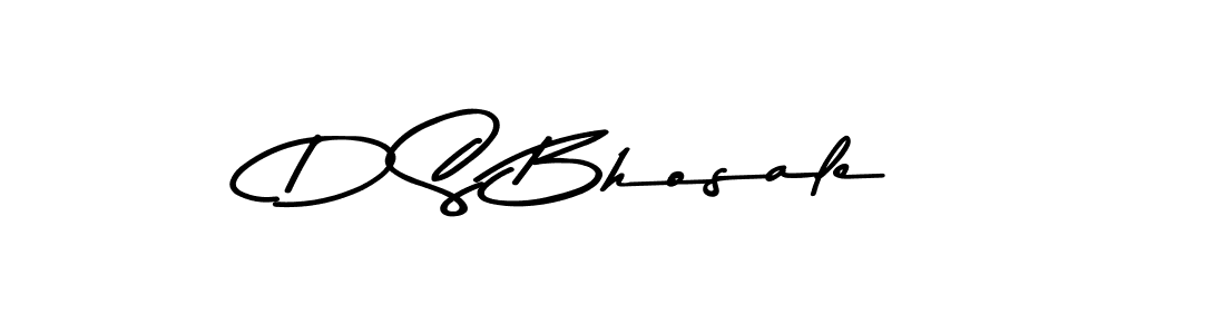 D S Bhosale stylish signature style. Best Handwritten Sign (Asem Kandis PERSONAL USE) for my name. Handwritten Signature Collection Ideas for my name D S Bhosale. D S Bhosale signature style 9 images and pictures png