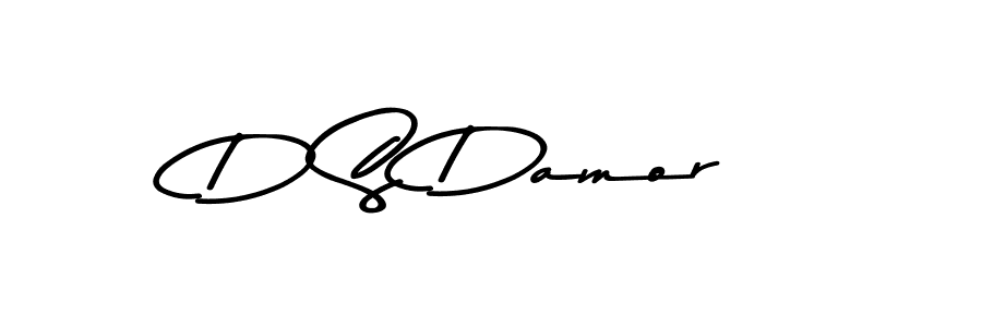 How to make D S Damor signature? Asem Kandis PERSONAL USE is a professional autograph style. Create handwritten signature for D S Damor name. D S Damor signature style 9 images and pictures png