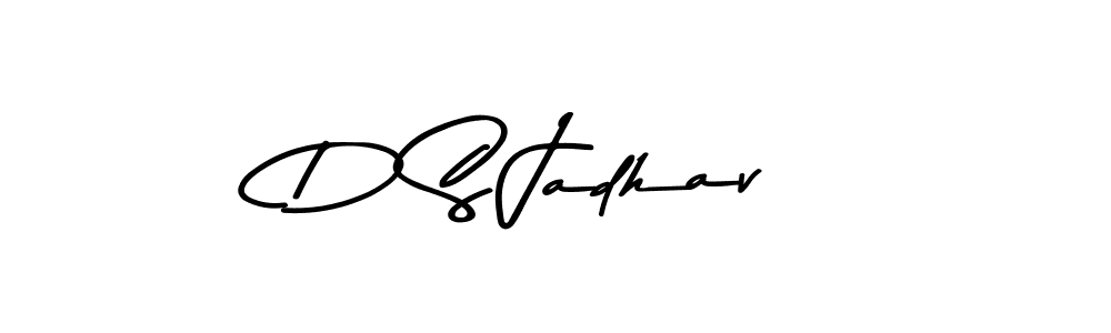 How to make D S Jadhav signature? Asem Kandis PERSONAL USE is a professional autograph style. Create handwritten signature for D S Jadhav name. D S Jadhav signature style 9 images and pictures png