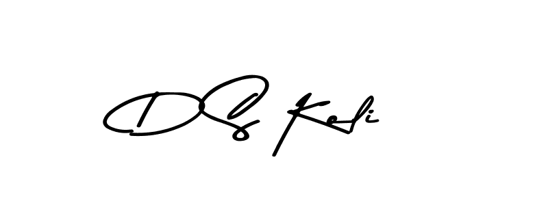 How to Draw D S Koli signature style? Asem Kandis PERSONAL USE is a latest design signature styles for name D S Koli. D S Koli signature style 9 images and pictures png