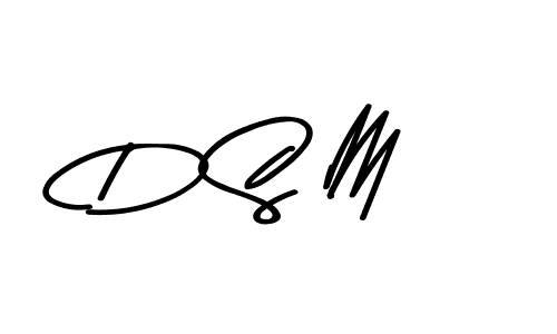 Also we have D S M name is the best signature style. Create professional handwritten signature collection using Asem Kandis PERSONAL USE autograph style. D S M signature style 9 images and pictures png