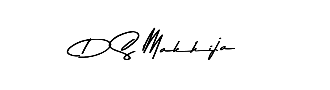 How to make D S Makhija signature? Asem Kandis PERSONAL USE is a professional autograph style. Create handwritten signature for D S Makhija name. D S Makhija signature style 9 images and pictures png