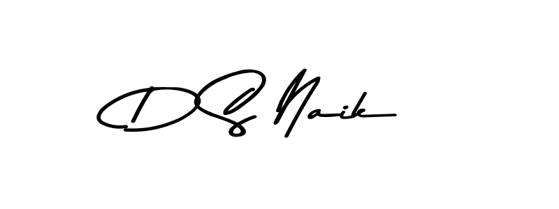 Make a beautiful signature design for name D S Naik. With this signature (Asem Kandis PERSONAL USE) style, you can create a handwritten signature for free. D S Naik signature style 9 images and pictures png