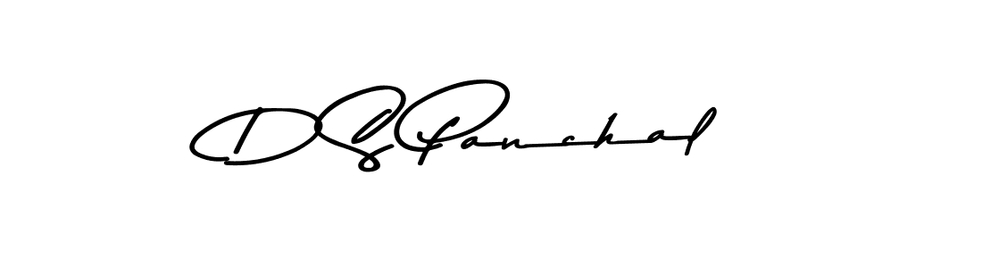 D S Panchal stylish signature style. Best Handwritten Sign (Asem Kandis PERSONAL USE) for my name. Handwritten Signature Collection Ideas for my name D S Panchal. D S Panchal signature style 9 images and pictures png