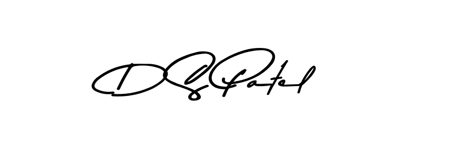 Design your own signature with our free online signature maker. With this signature software, you can create a handwritten (Asem Kandis PERSONAL USE) signature for name D S Patel. D S Patel signature style 9 images and pictures png